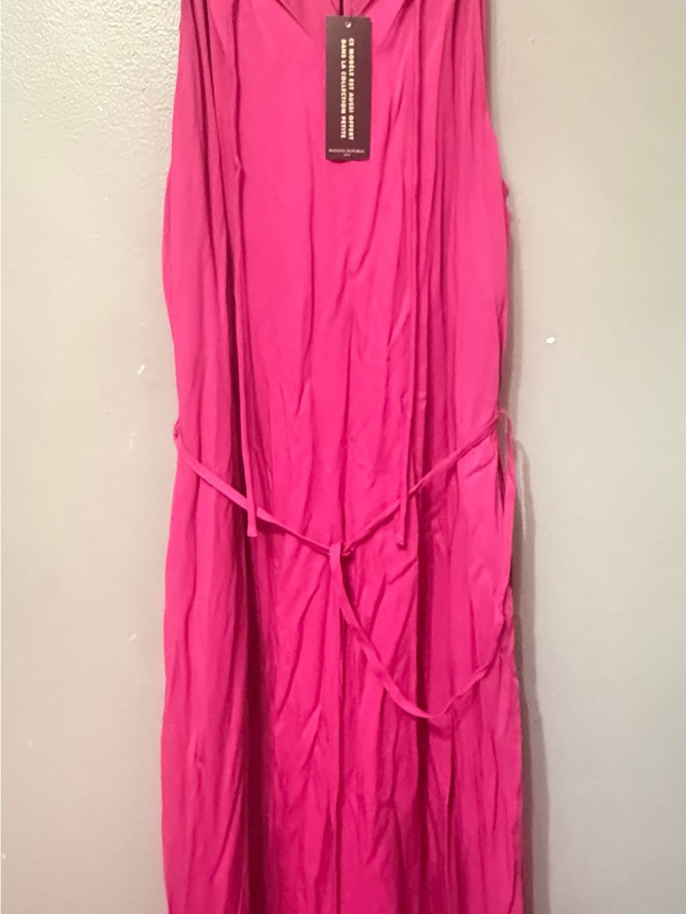 Banana Republic Fuchsia Maxi Dress